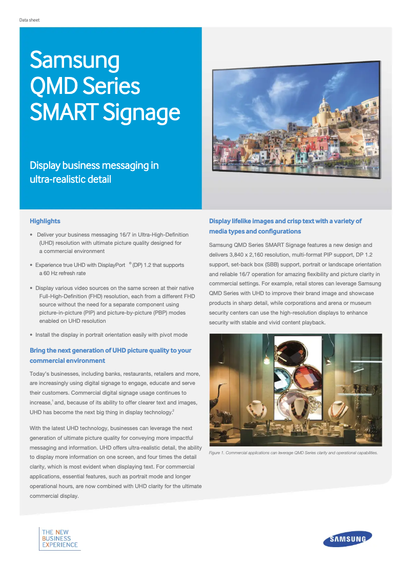 Imagen de la primera página del manual del dispositivo QM85D