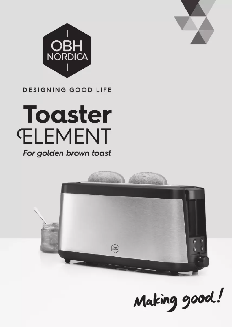 Página nº 1 - Manual de usuario OBH Nordica Element JK4308S0