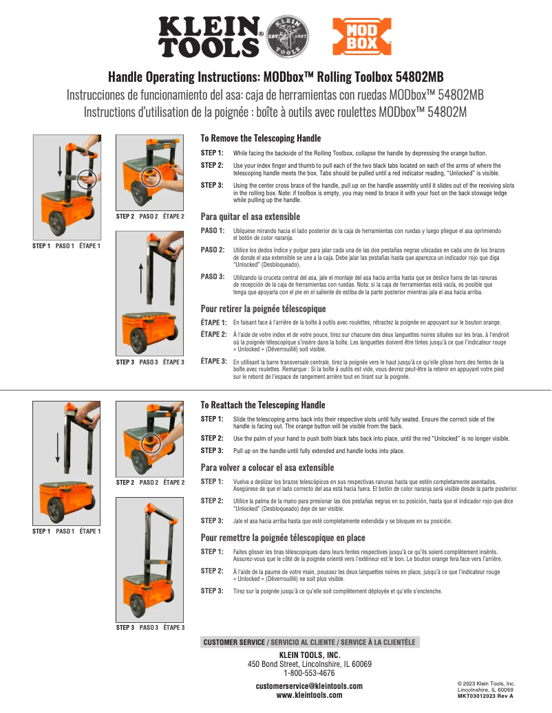 Imagen de la primera página del manual del dispositivo 54802MB
