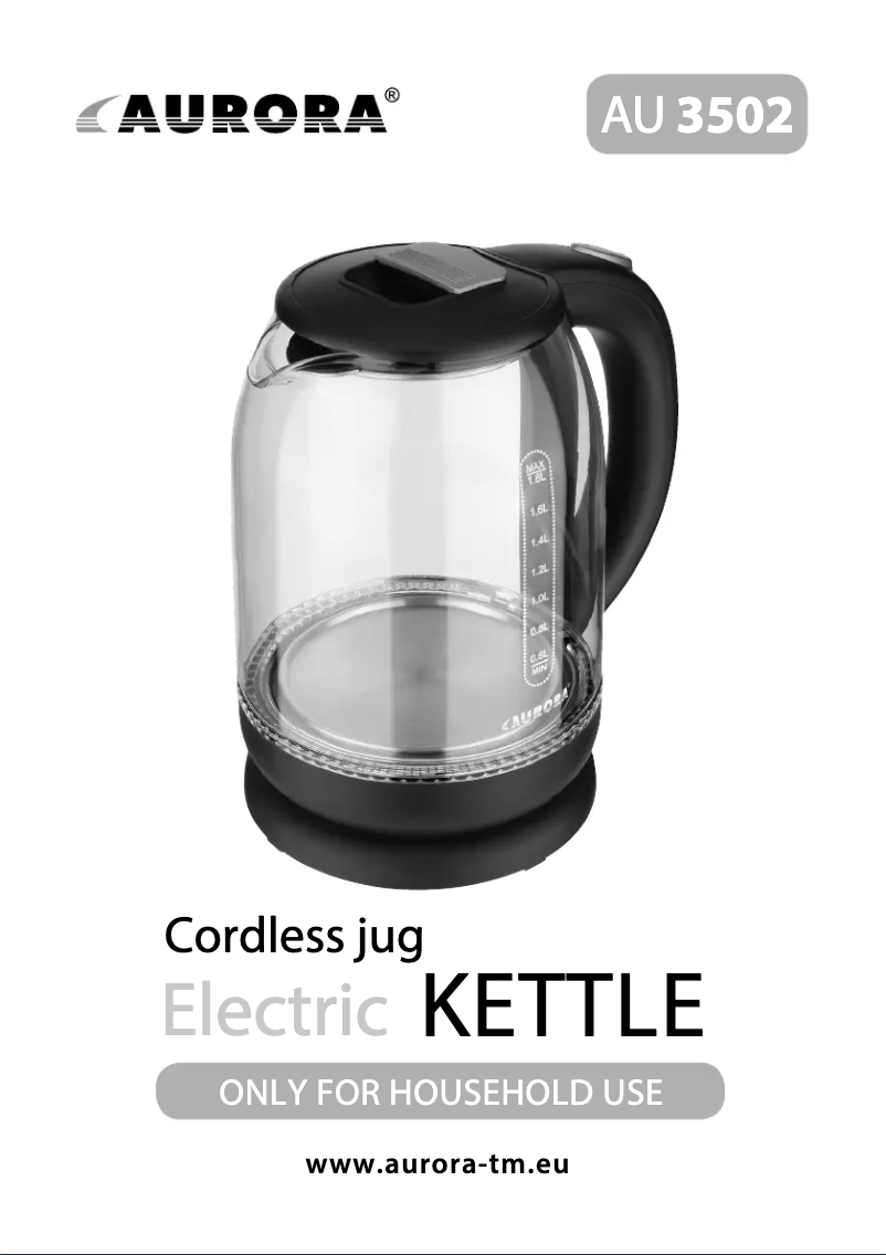 Imagen de la primera página del manual del dispositivo AU3502