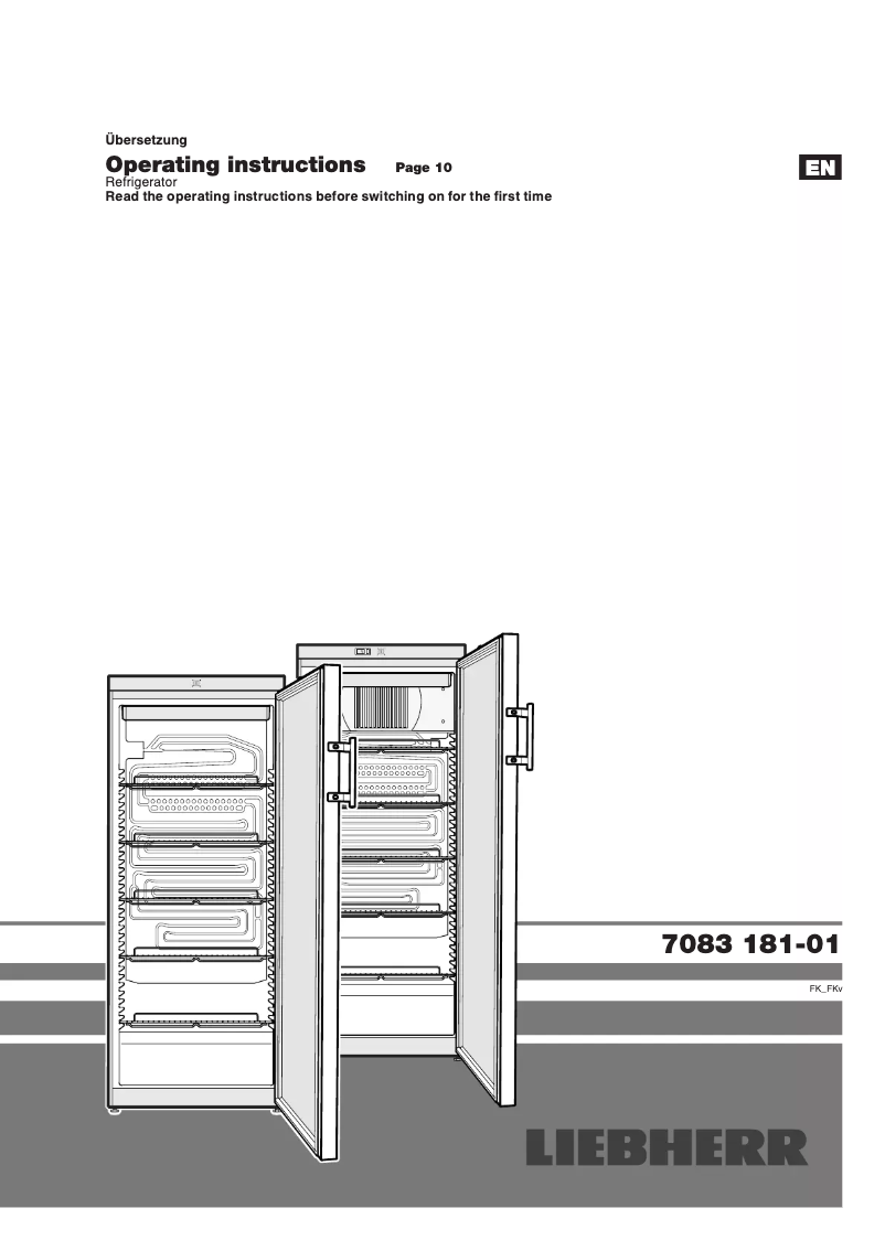 Imagen de la primera página del manual del dispositivo FK 5442