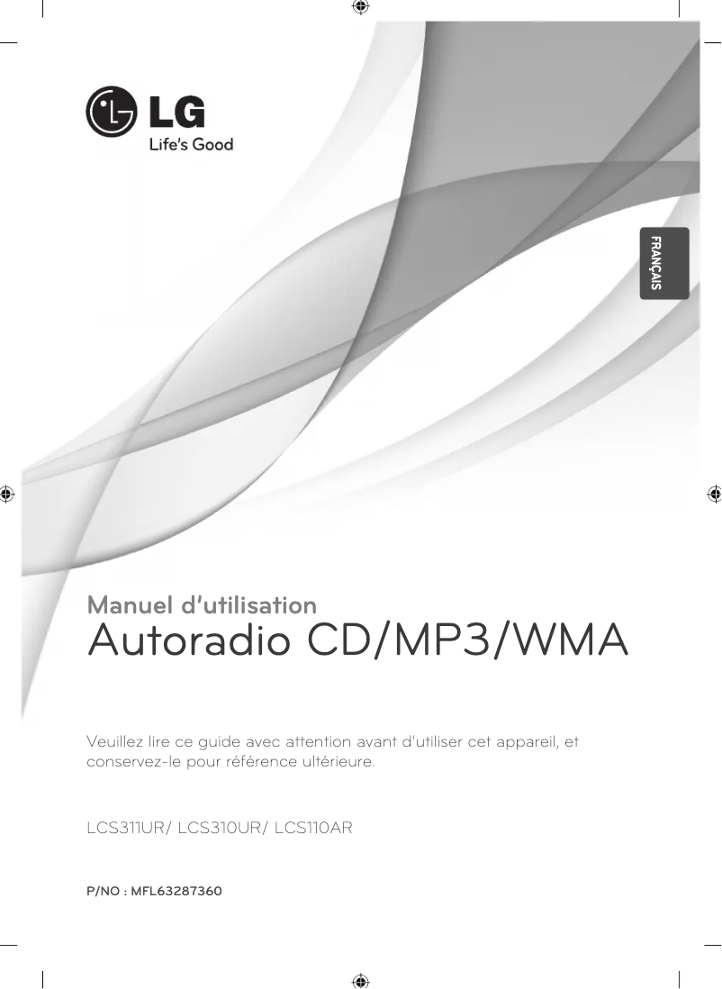 Página nº 1 - Manual de usuario LG LCS311UR