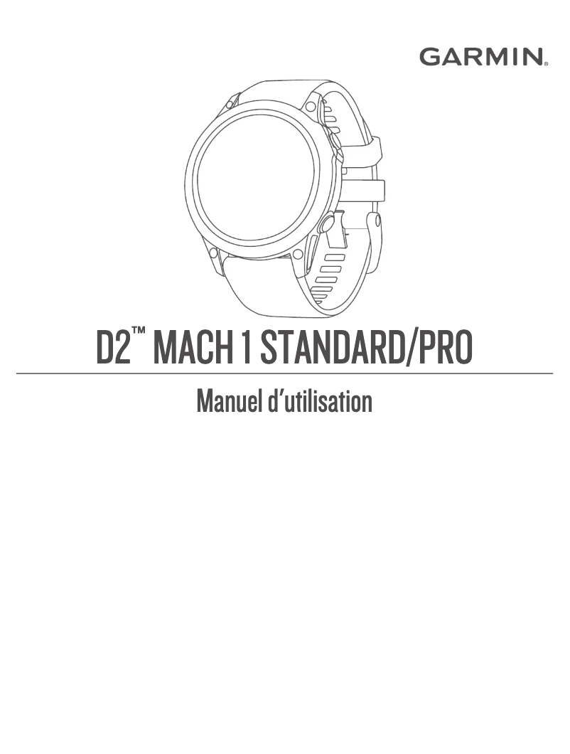 Imagen de la primera página del manual del dispositivo D2 Mach 1 Pro