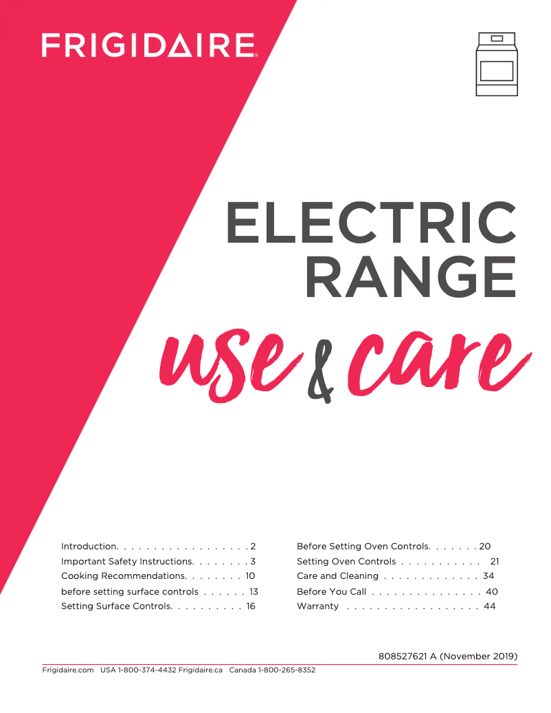 Imagen de la primera página del manual del dispositivo GCRE3038AF