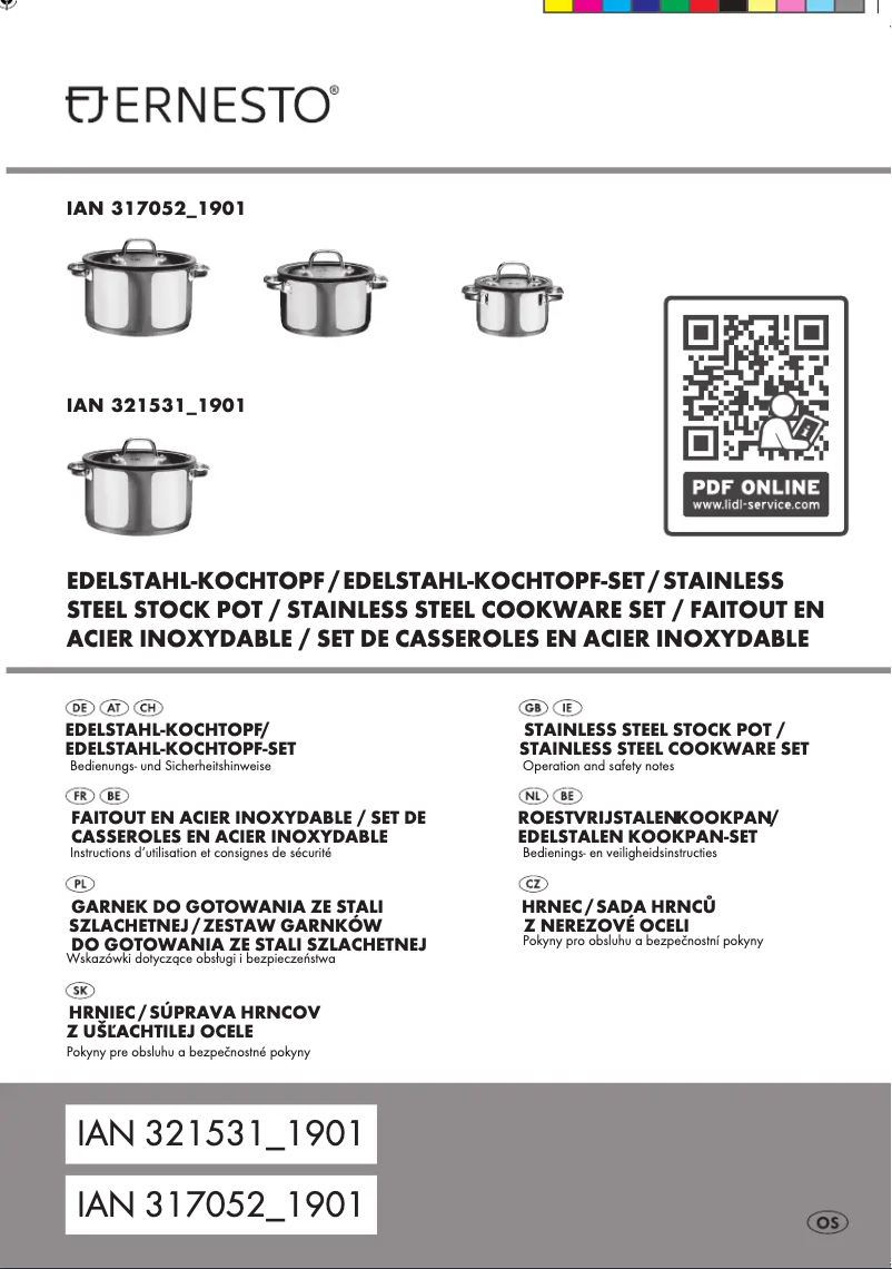 Imagen de la primera página del manual del dispositivo IAN 321531