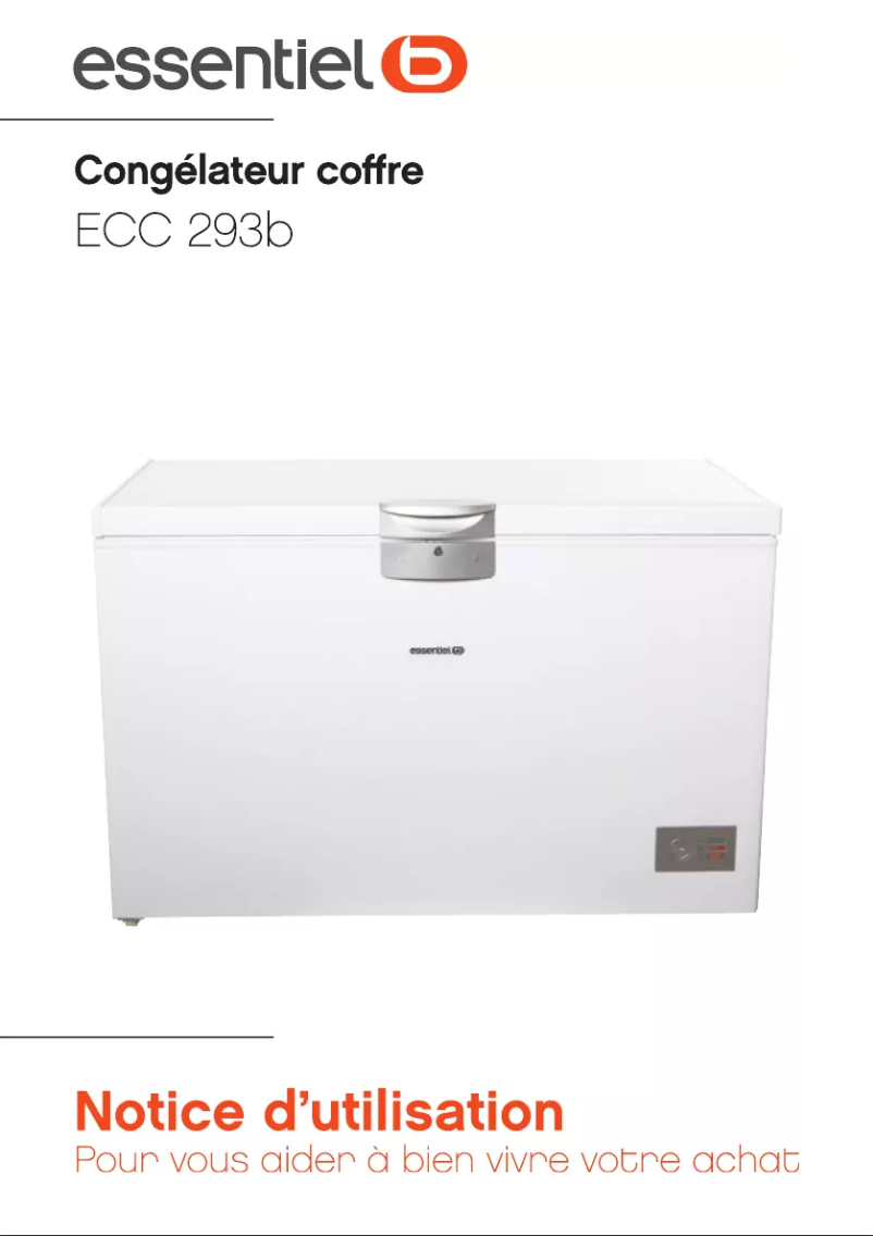 Página 1 del manual Manual de usuario Essentiel B ECC 293b