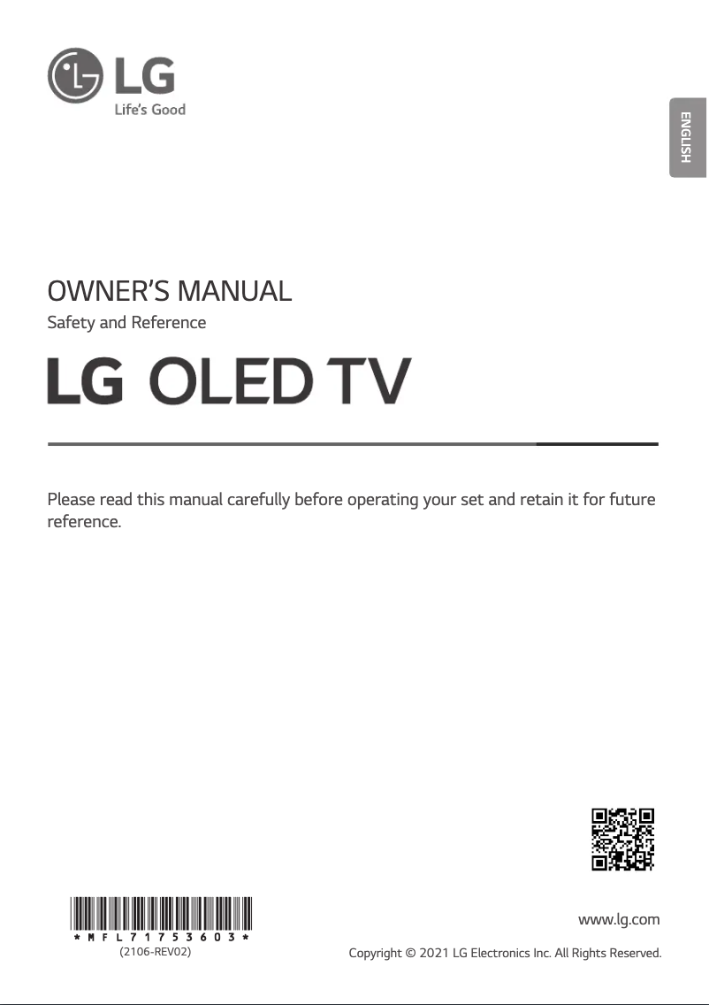 Página nº 1 - Manual de usuario LG OLED55G13LA