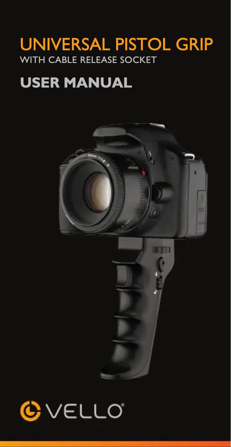 Página 1 del manual Manual de usuario Vello CB-800