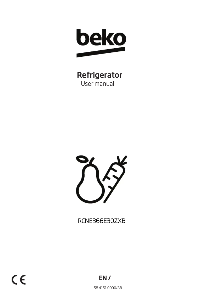 Imagen de la primera página del manual del dispositivo RCNE366E30ZXB