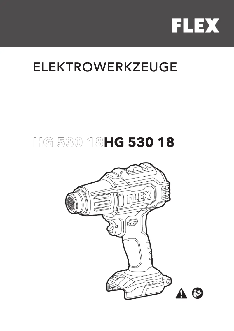 Imagen de la primera página del manual del dispositivo HG 530 18