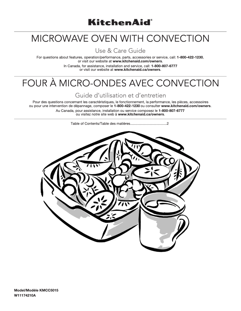 Imagen de la primera página del manual del dispositivo KMCC5015GSS