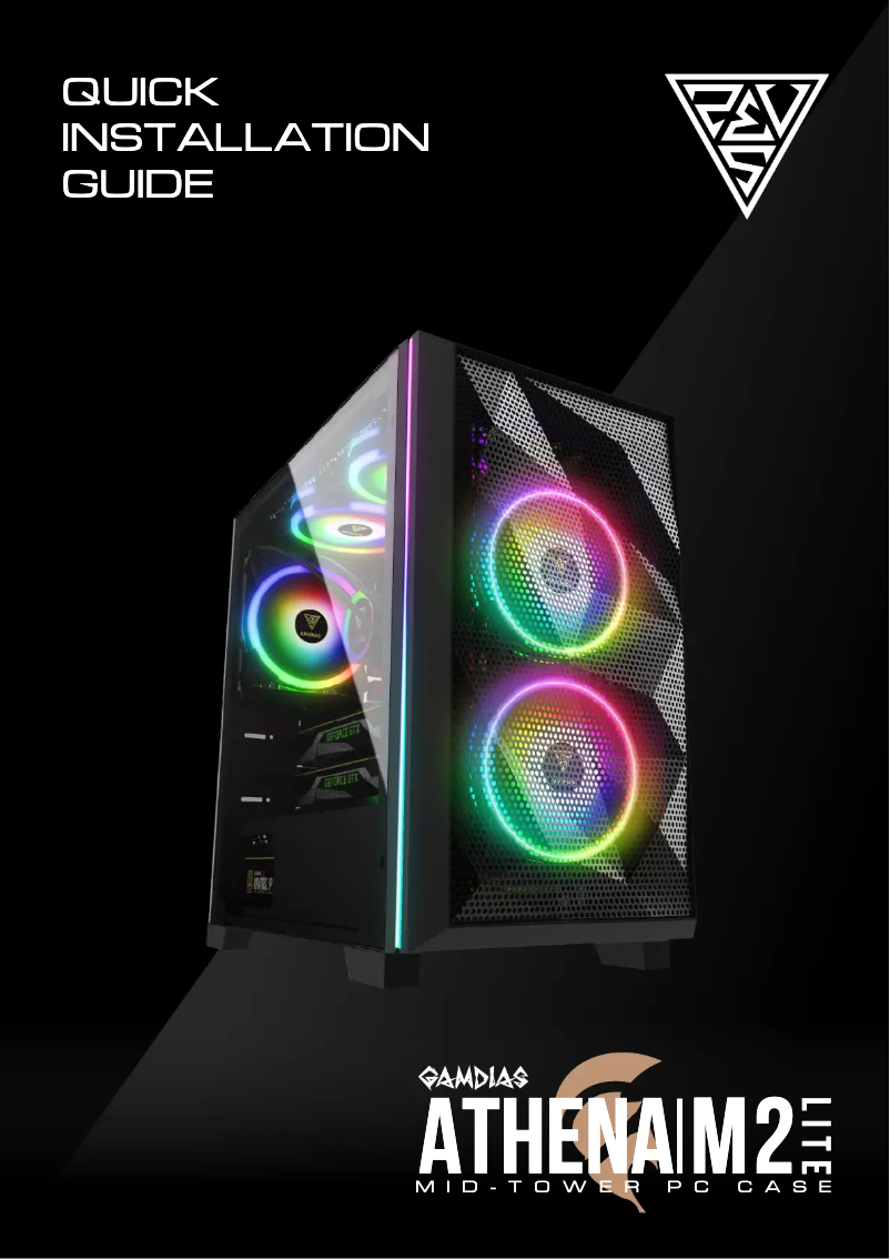 Imagen de la primera página del manual del dispositivo Athena M2 Lite