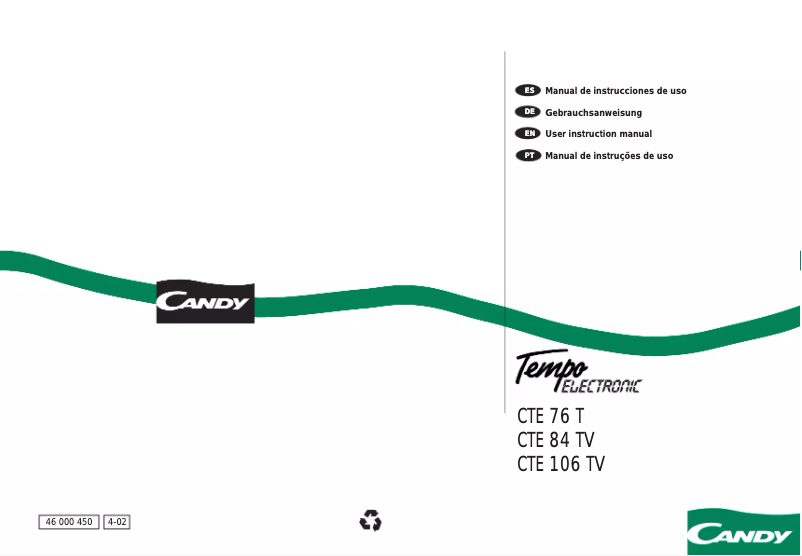 Imagen de la primera página del manual del dispositivo LBCTE76TES