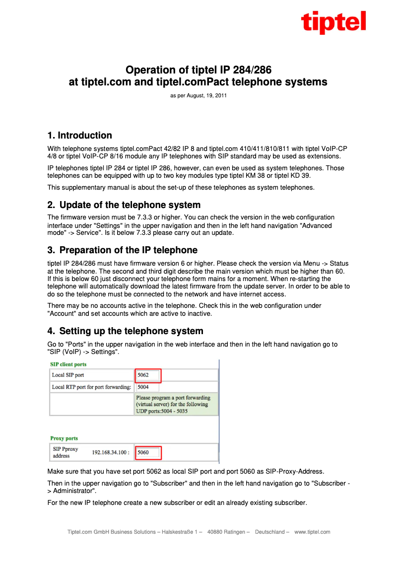 Imagen de la primera página del manual del dispositivo 811