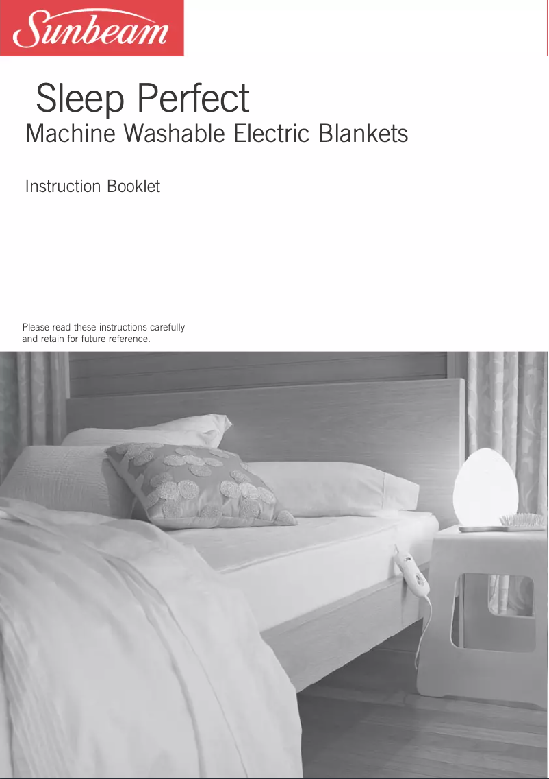 Imagen de la primera página del manual del dispositivo Sleep Perfect BL5651