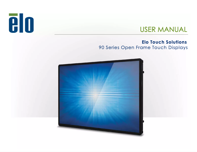 Imagen de la primera página del manual del dispositivo ET1590L