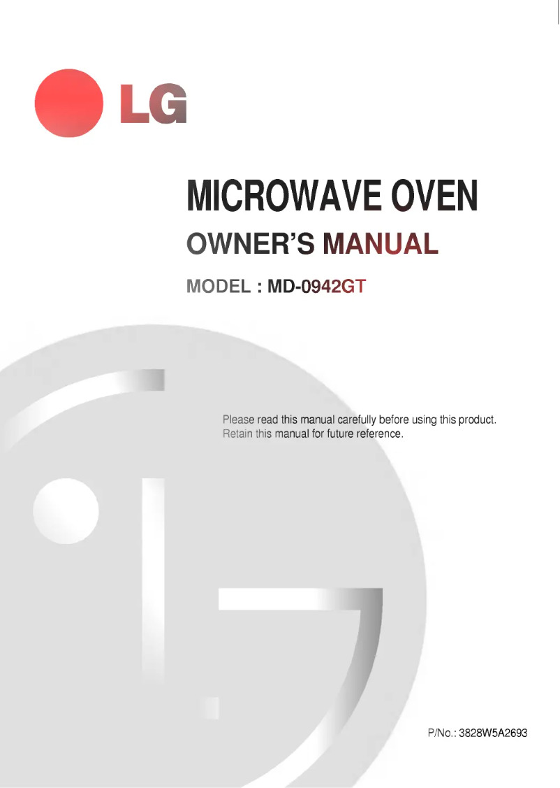 Imagen de la primera página del manual del dispositivo MD-0942GT