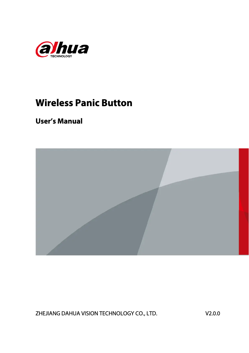 Imagen de la primera página del manual del dispositivo ARD822-W2