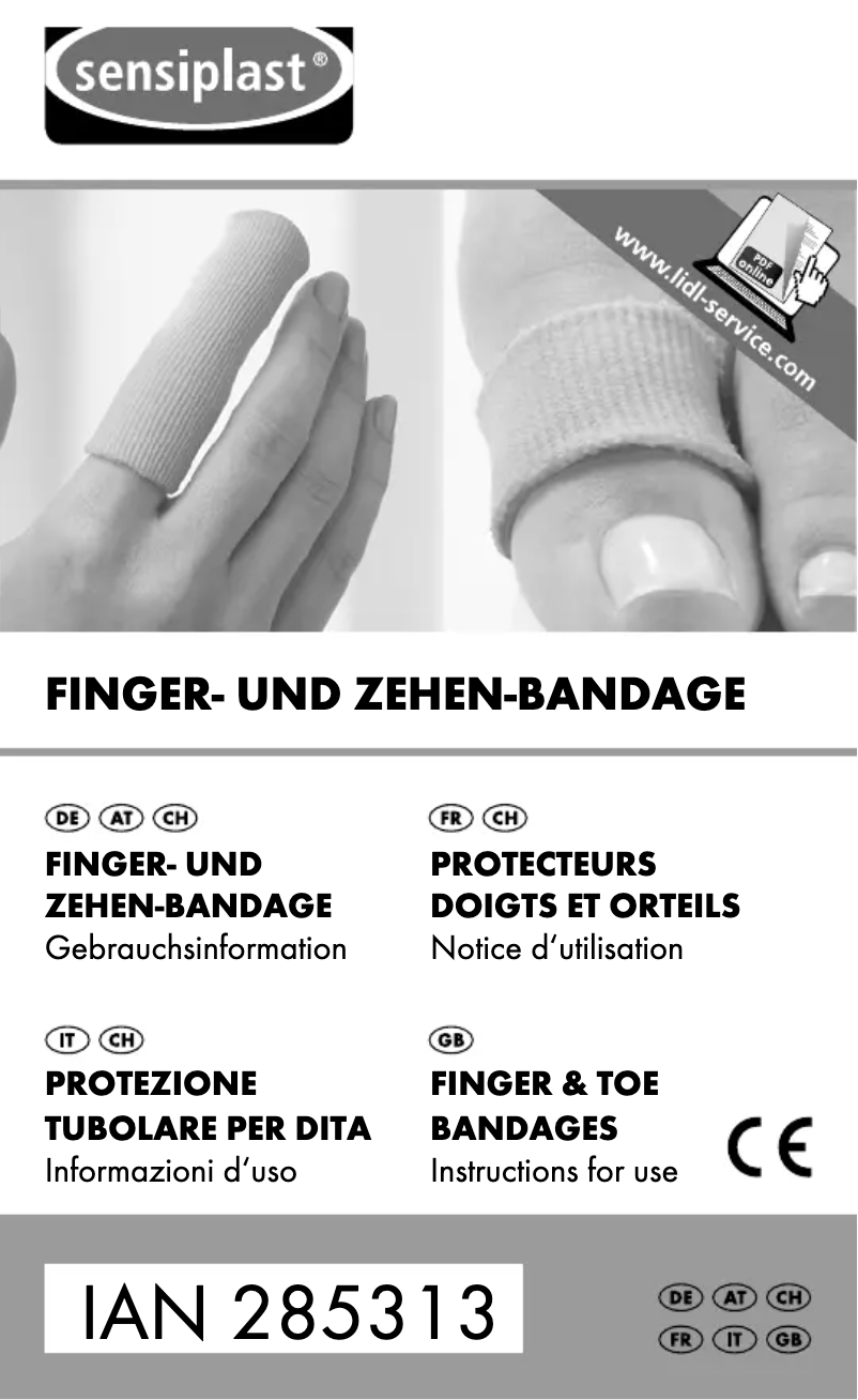 Página 1 del manual Manual de usuario Sensiplast IAN 285313