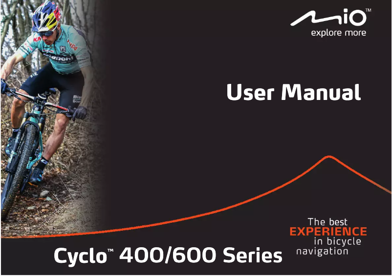 Página 1 del manual Manual de usuario Mio Cyclo 605 HC