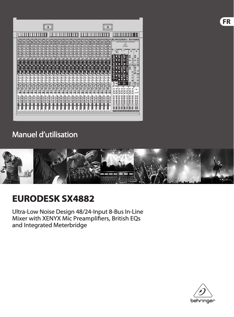 Imagen de la primera página del manual del dispositivo Eurodesk SX4882