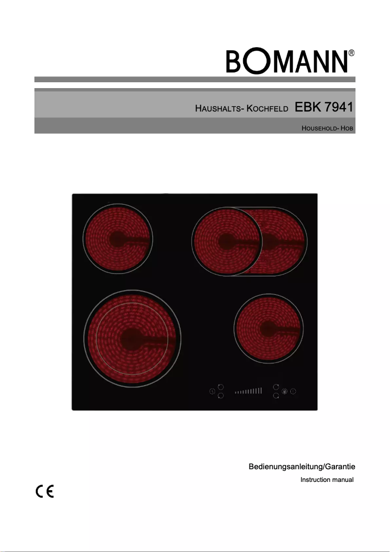 Imagen de la primera página del manual del dispositivo EBK 7941