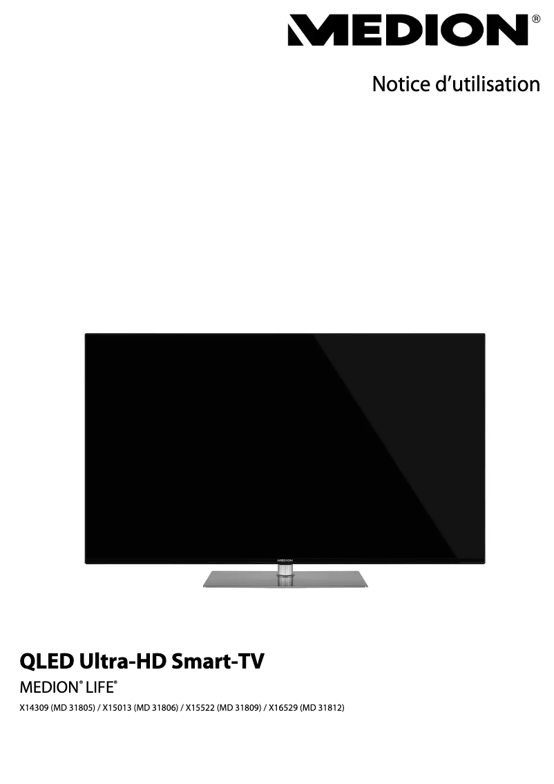 Imagen de la primera página del manual del dispositivo LIFE X15013 (MD 31806)