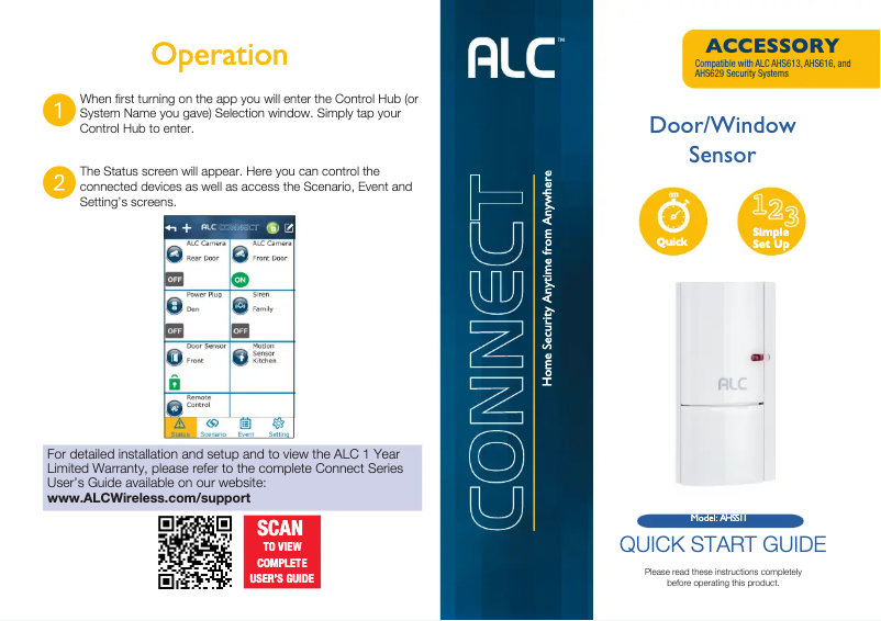 Página 1 del manual Manual de usuario ALC AHSS11