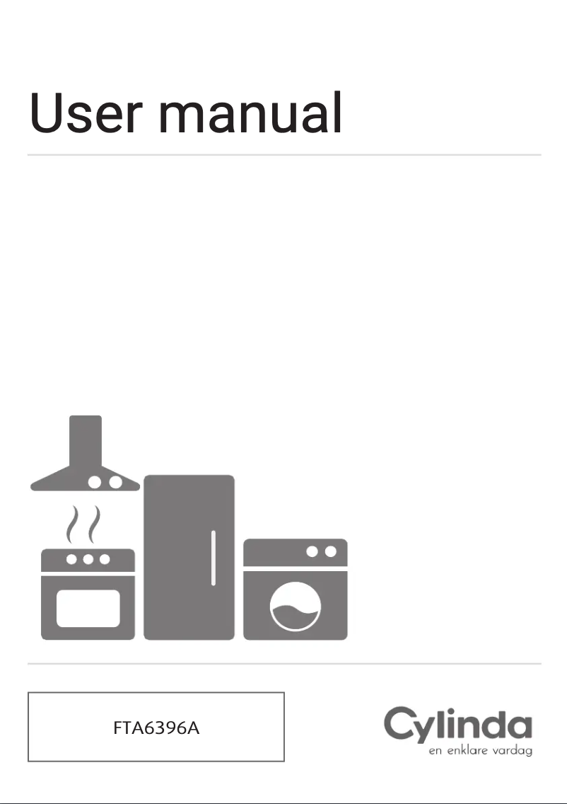 Página 1 del manual Manual de usuario Cylinda FTA6396A