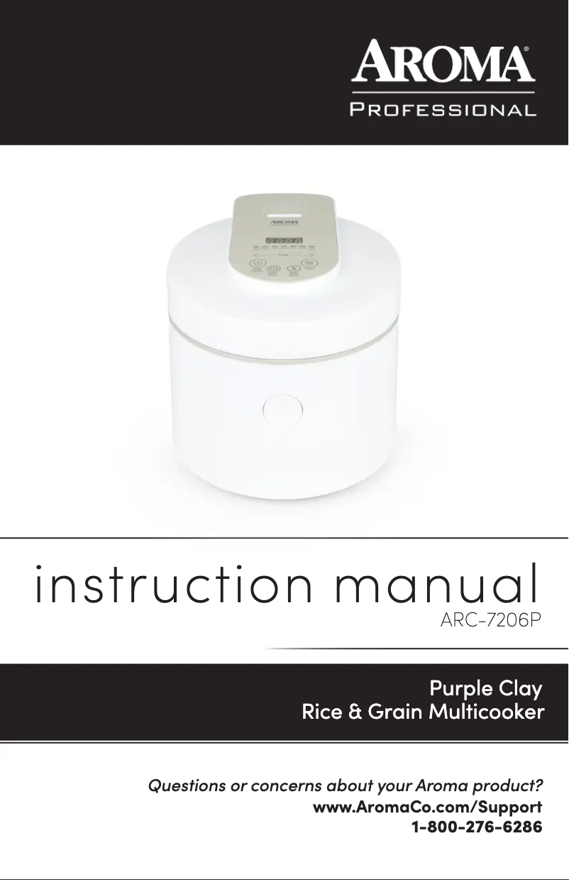 Página 1 del manual Manual de usuario Aroma ARC-7206P