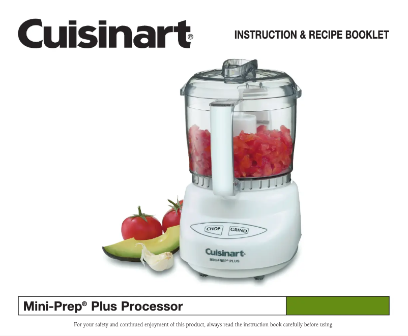 Página 1 del manual Manual de usuario Cuisinart Mini-Prep Plus DLC-2