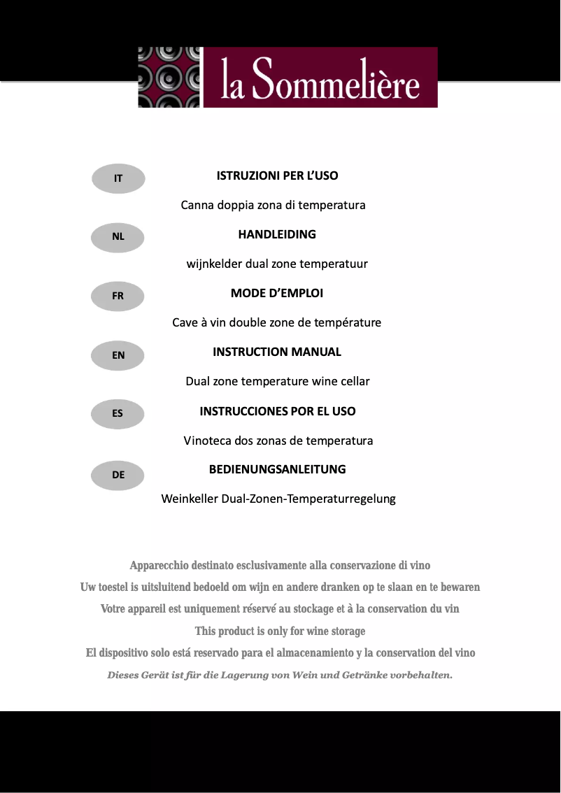 Imagen de la primera página del manual del dispositivo ECS25.2Z