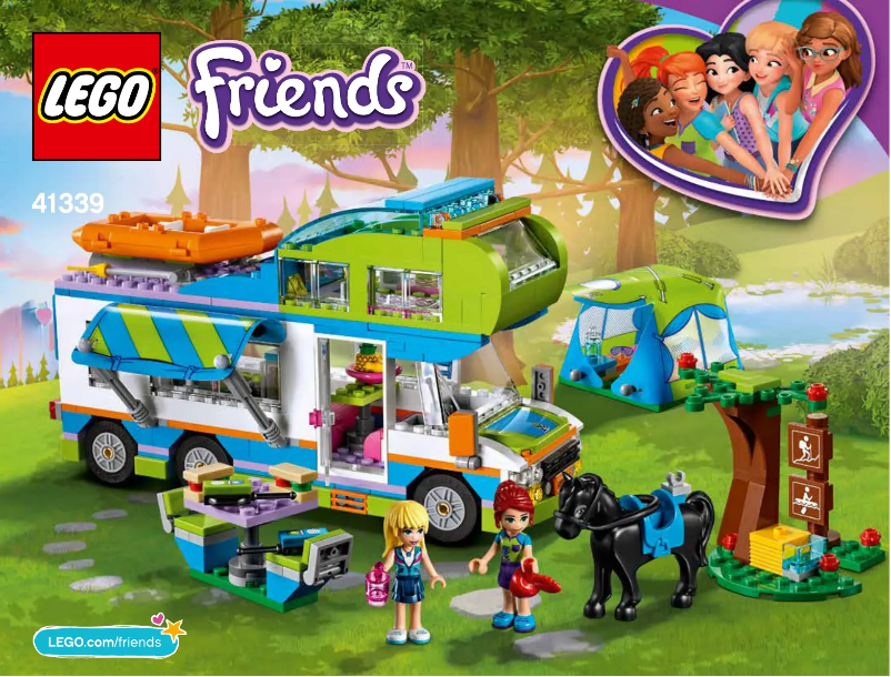 Página 1 del manual Manual de usuario Lego Friends 41339