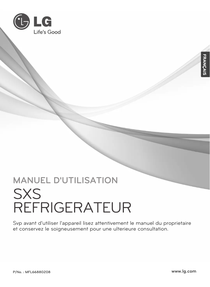 Imagen de la primera página del manual del dispositivo GR-P287PGN