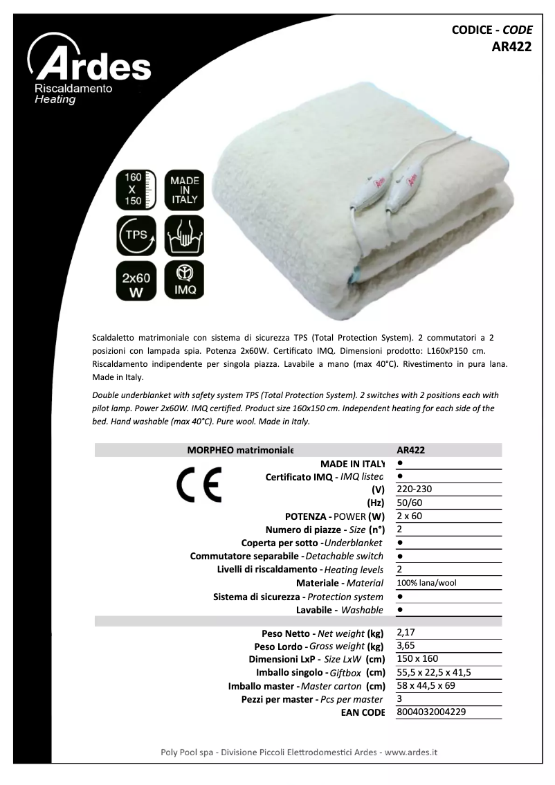 Página 1 del manual Manual de usuario Ardes AR422