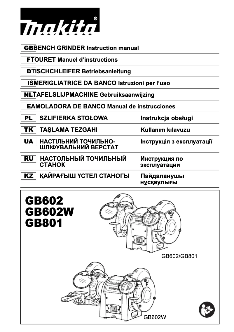 Imagen de la primera página del manual del dispositivo GB801