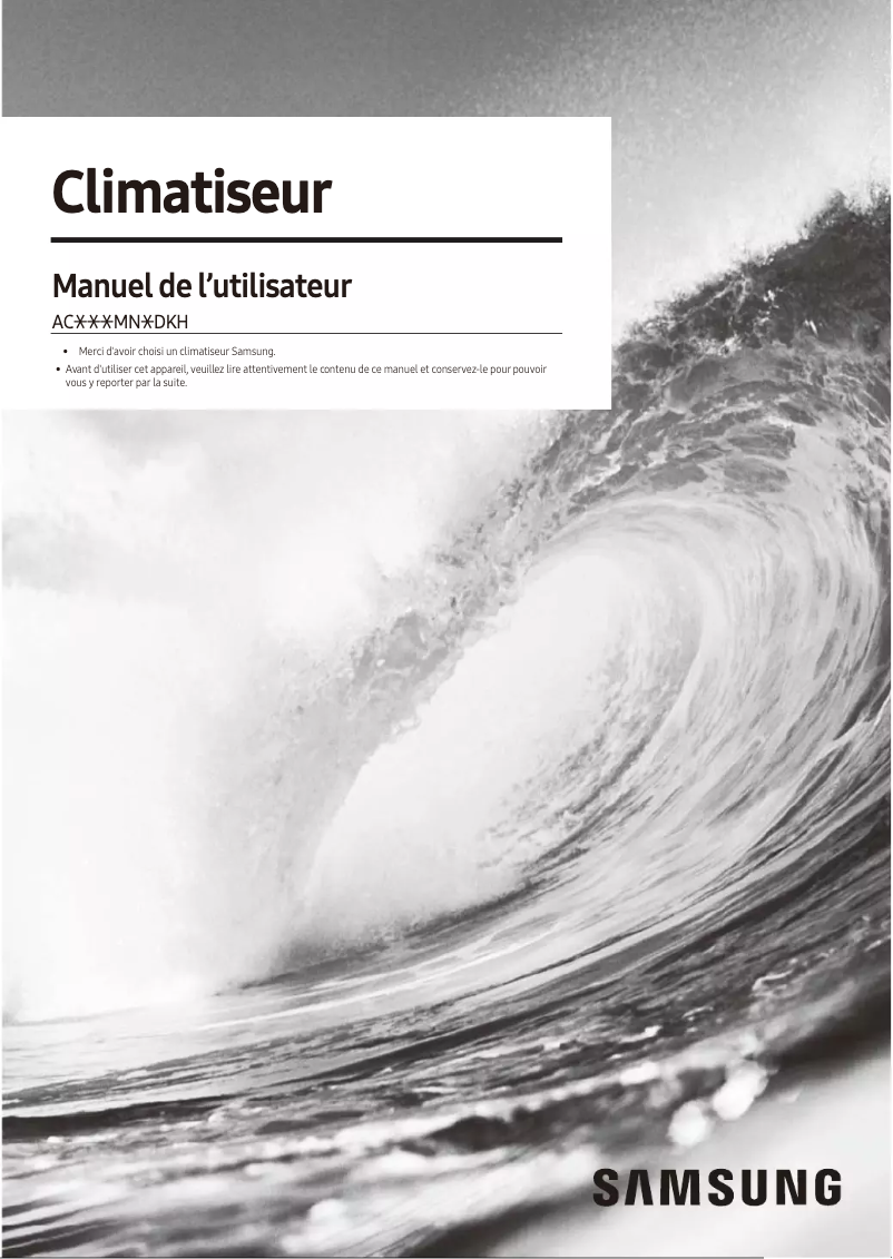 Imagen de la primera página del manual del dispositivo AC035MN1DKH