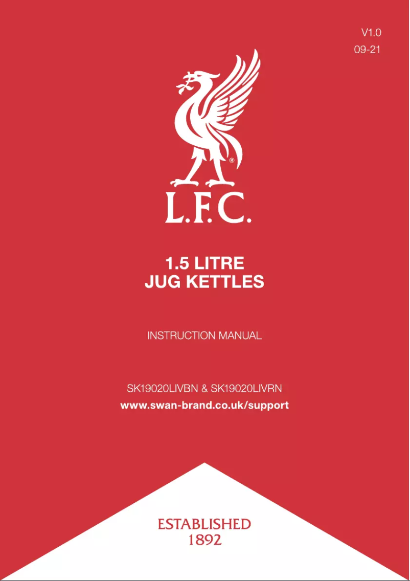 Página 1 del manual Manual de usuario Swan SK19020