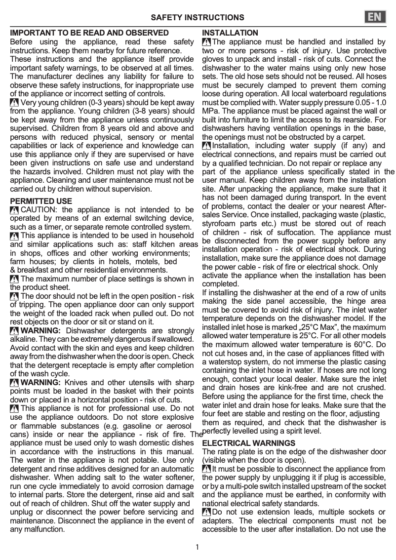 Imagen de la primera página del manual del dispositivo BUO 3T132 P X