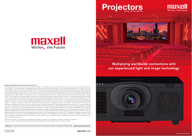 Página nº 1 - Folleto Hitachi MC-WU8701W