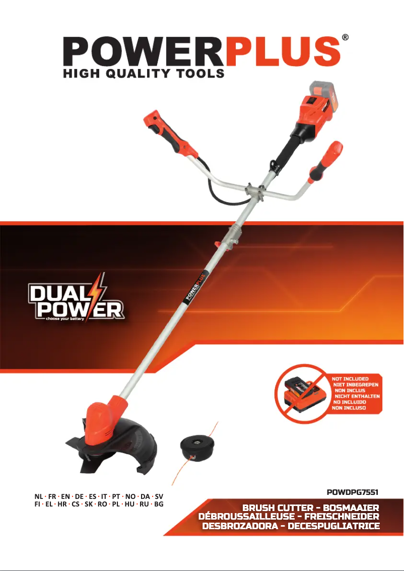 Página 1 del manual Manual de usuario PowerPlus POWDPG7551