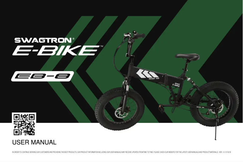 Imagen de la primera página del manual del dispositivo EB-8