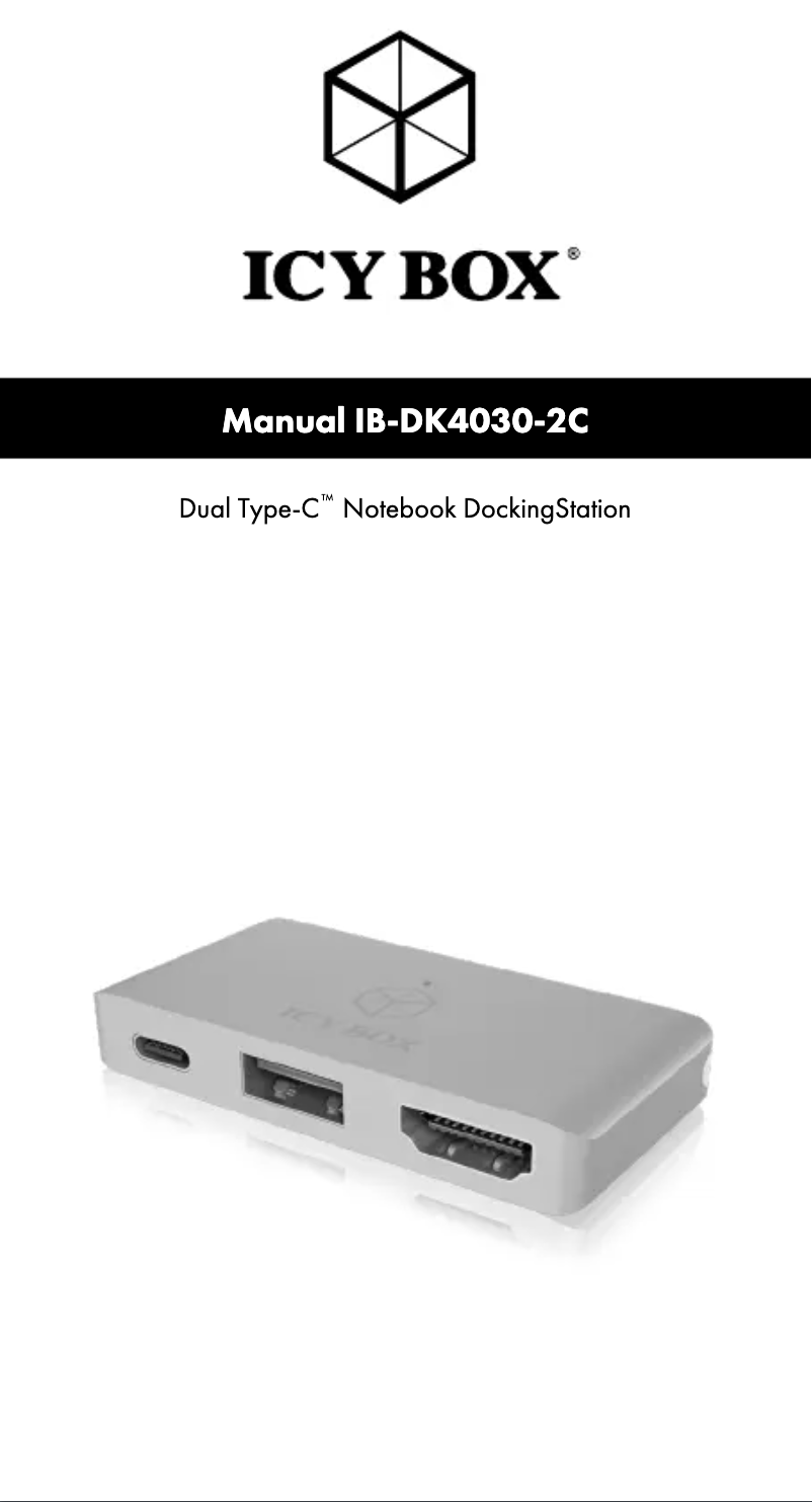 Imagen de la primera página del manual del dispositivo IB-DK4030-2C