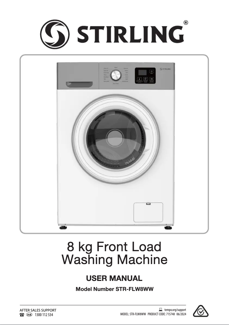 Imagen de la primera página del manual del dispositivo STR-FLW8WW
