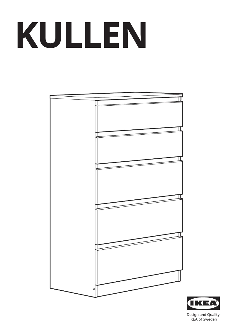 Imagen de la primera página del manual del dispositivo KULLEN 203.936.62