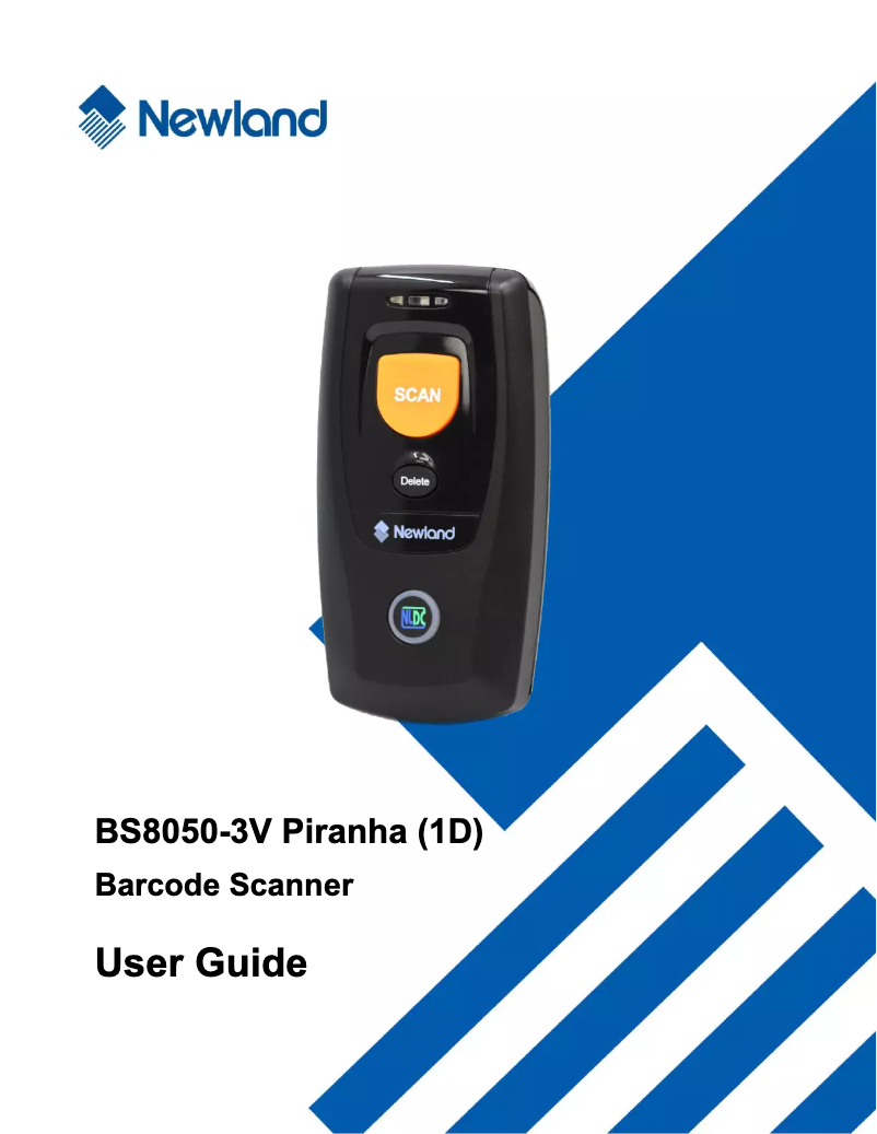 Imagen de la primera página del manual del dispositivo Piranha BS8050-3V