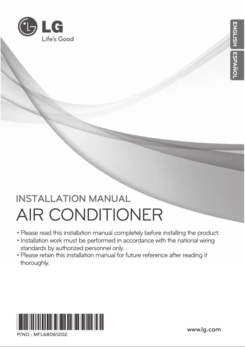 Página 1 del manual Manual de usuario LG ANUQ54GS0