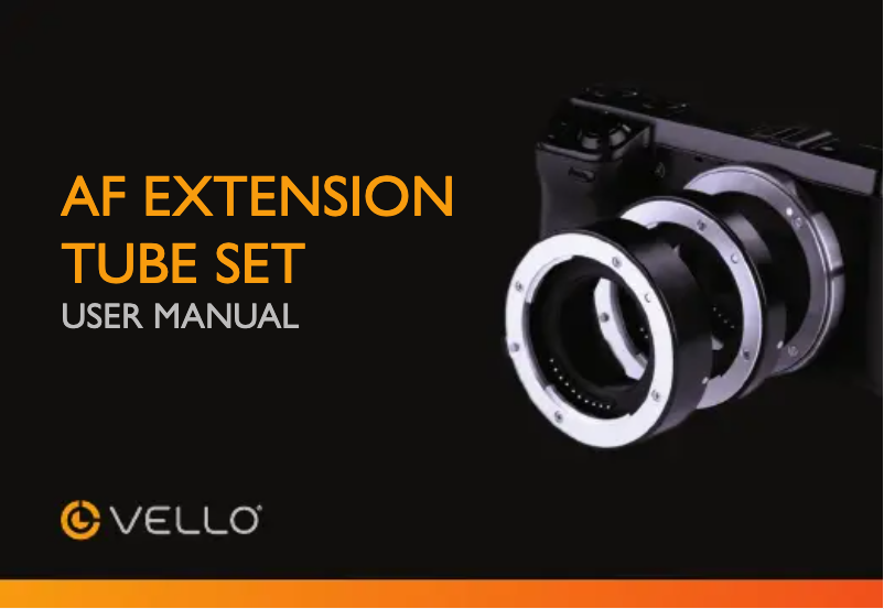 Página 1 del manual Manual de usuario Vello EXT-FXD2