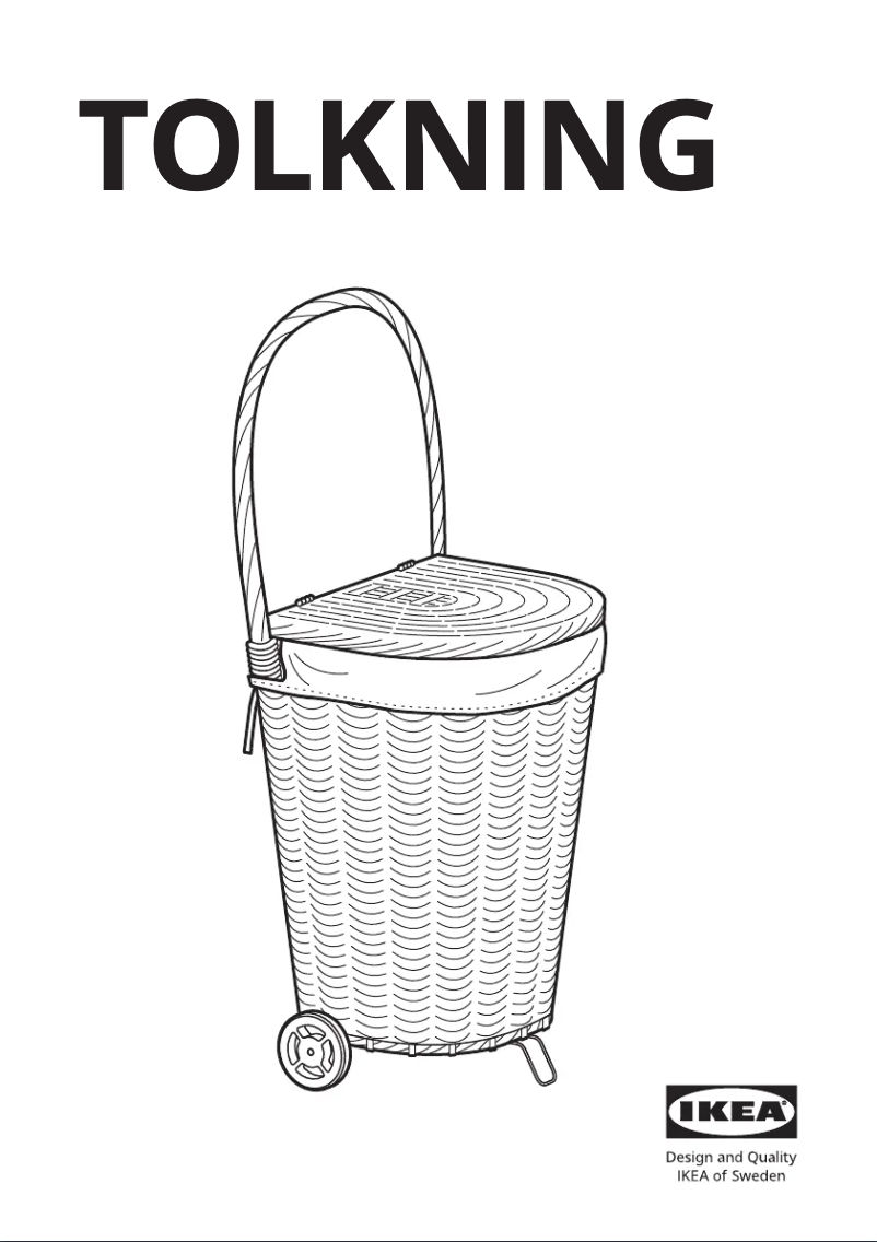 Página 1 del manual Manual de usuario Ikea TOLKNING 805.126.24