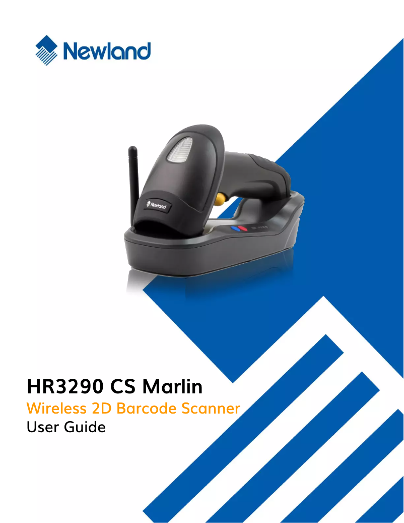 Página nº 1 - Manual de usuario Newland HR3290 CS